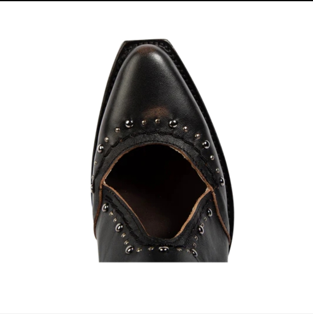 NWT! FreeBird Melody Stylish Black Leather Women's Ankle Boots Size 10 - Picture 2 of 4
